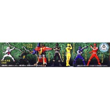 Power Rangers Mystic Force Set of 7 Capsule PVC Figures [Japanese]   